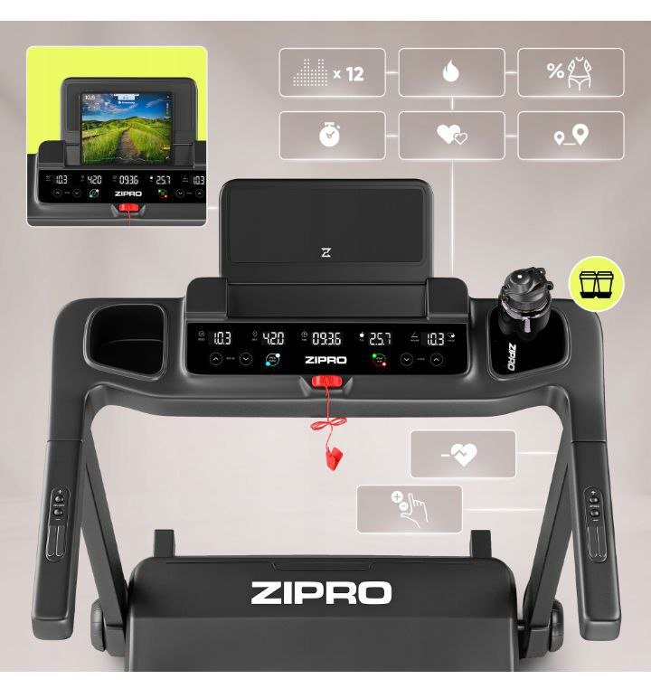 bieżnia elektryczna treningowa domowa składana do biegania zipro ramble bieżnia elektryczna treningowa domowa składana do biegania zipro ramble