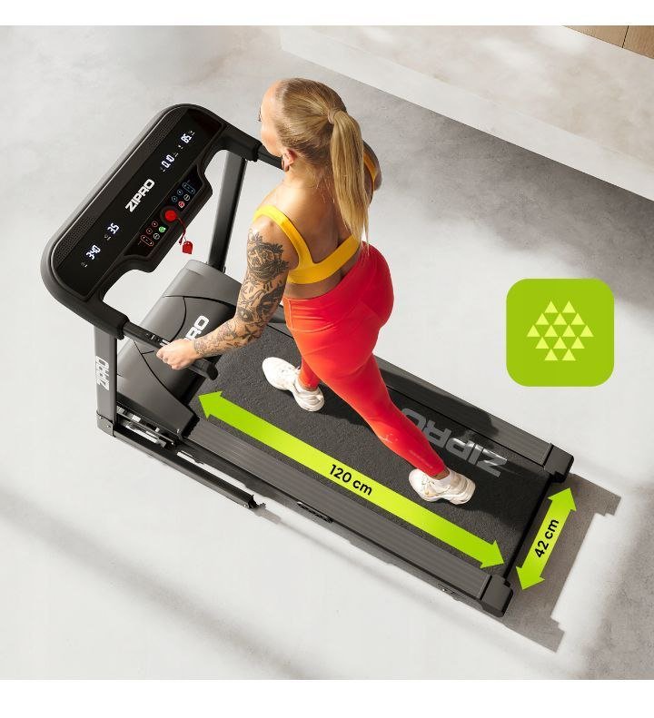 bieżnia treningowa elektryczna regulacja kąta nachylenia pulse zipro bieżnia treningowa elektryczna regulacja kąta nachylenia pulse zipro