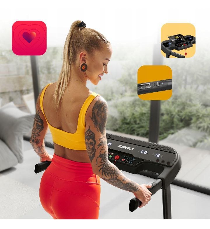 bieżnia treningowa elektryczna regulacja kąta nachylenia pulse zipro bieżnia treningowa elektryczna regulacja kąta nachylenia pulse zipro