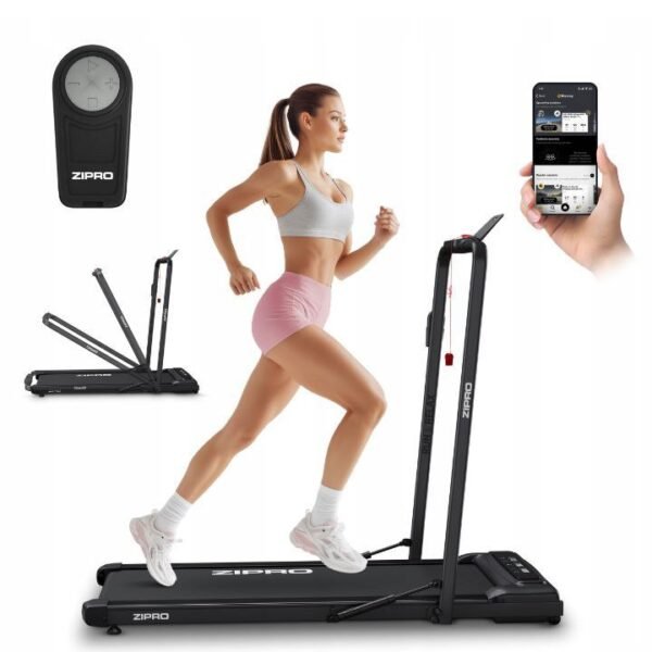 Sport-trex bieżnia elektryczna domowa składana pod łóżko 1 12km/h newlite zipro